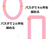 円形／方形ギョニソ・エッグ作り方2写真