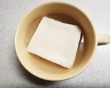 高野豆腐でお手軽オニオングラタンスープ風作り方1写真