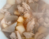 鶏もも肉と大根とこんにゃくのぽってり煮作り方6写真