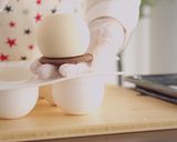 まんまる＾＾レアチーズケーキ作り方27写真