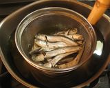 珍味！？ いりこの卵巣　作り方1写真