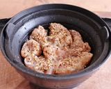 むね肉とパプリカのマスタードホットサラダ作り方3写真