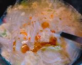 簡単♪白菜とカニカマのシャンタンスープ作り方7写真