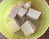 離乳食中期〜☆豆腐のコーンポタージュ風作り方2写真