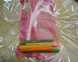 カリカリ豚ロールを大根おろしで☆作り方1写真