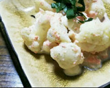 カリフラワーとたらこのワサマヨ和え♬作り方13写真
