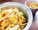 茹でキャベツのごまマヨサラダ作り方4写真