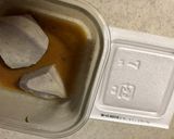 さばの味噌煮のたれを使って納豆里芋作り方1写真