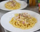 牛乳で簡単カルボナーラ作り方10写真