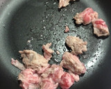 茄子と豚肉の卵とじスタミナ丼！作り方2写真