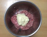 超簡単☆ポン酢で食べる変わりハンバーグ♡作り方1写真