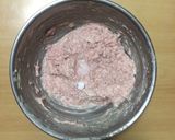 超簡単☆ポン酢で食べる変わりハンバーグ♡作り方3写真