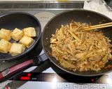 豆腐ステーキ、和風野菜あんかけ作り方5写真