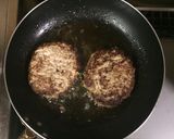 超簡単☆ポン酢で食べる変わりハンバーグ♡作り方5写真