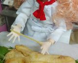 リカちゃん♡水菜と油揚げのチーズ巻き*.作り方9写真