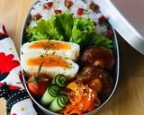 お弁当に！半月卵作り方7写真