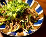 ラム肉で作る！スパイシー青椒肉絲作り方12写真