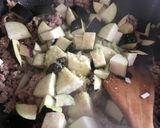 簡単☆和風ミートソース☆味噌味作り方1写真