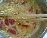 トマトとチーズのとろりんオムライス作り方1写真