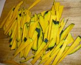 かぼちゃの炒めナムル作り方1写真