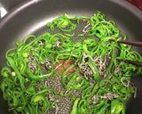 ピーマンと塩昆布の炒め物作り方3写真