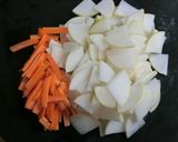 冬野菜の切漬け☆作り方1写真
