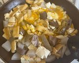 根菜の炒り豆腐作り方3写真