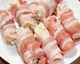 味ぽん　えのきと豚バラのレンチン料理作り方3写真