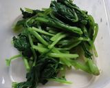 昼夕♪簡単♪小松菜の煮びたし作り方1写真