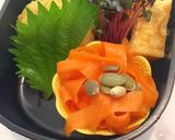 鶏肉と豆腐の天ぷら 秋弁当 詰め方作り方5写真