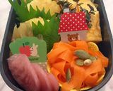 鶏肉と豆腐の天ぷら 秋弁当 詰め方作り方7写真