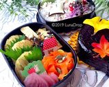 鶏肉と豆腐の天ぷら 秋弁当 詰め方作り方8写真