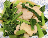 【木城町ふるさと納税】塩豚と小松菜の炒物作り方8写真