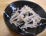 レンジで超簡単！！もやしの海苔和え作り方4写真