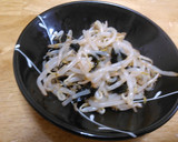 レンジで超簡単！！もやしの海苔和え作り方4写真