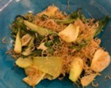 青梗菜とちりめんじゃこの炒め物作り方5写真