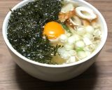 あかもく(ギバサ)うどん作り方4写真