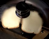 フライパンで冷凍食パンを焼く☆彡作り方1写真