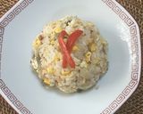 ザーサイと卵のおかか炒飯作り方13写真