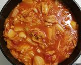 鶏肉と白菜のトマト煮込み作り方4写真