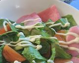 柿のサラダで野菜嫌いを克服★貰った柿完食作り方1写真