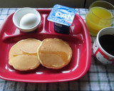 すりおろしりんごを加えたパンケーキ♪作り方4写真
