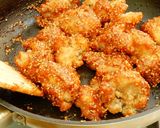 ～韓国飯～鶏もも肉の旨辛ヤンニョムチキン作り方9写真