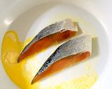 鮭と冷凍ほうれん草きのこの豆乳パスタ作り方2写真