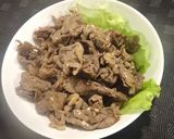 牛肉の塩麹ニンニクソテー作り方4写真