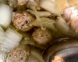 みそ味であったか鶏だんご鍋作り方4写真