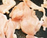 簡単!チキンのトマト煮込み作り方1写真
