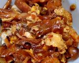 唐揚げの卵とじ丼作り方4写真