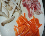 ★チンゲン菜とエリンギと豚肉の中華炒め作り方3写真