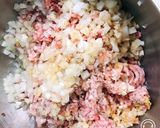 　食わず嫌いに！ハナビラタケの肉焼売！作り方2写真
